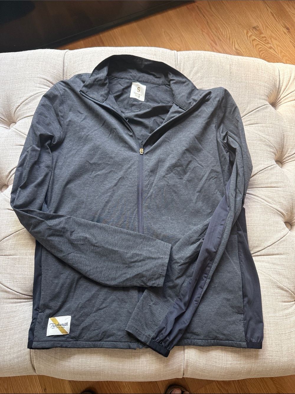 Tracksmith full zip outer layer